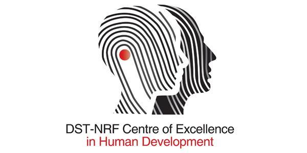 DST NRF Centre of Excellence in Human Development logo 